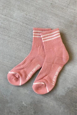 GIRLFRIEND SOCKS SALMON