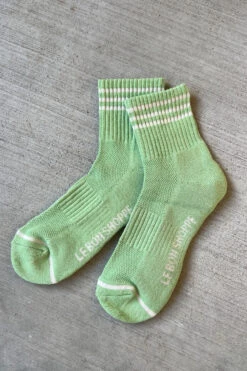 GIRLFRIEND SOCKS GREEN LEAF