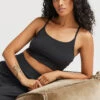 NIGHT KNIT BRA TOP BLACK 2 NIGHT KNIT BRA TOP BLACK -Fashion Clothing Store Richer Poorer night knit bra top black Pipe and Row