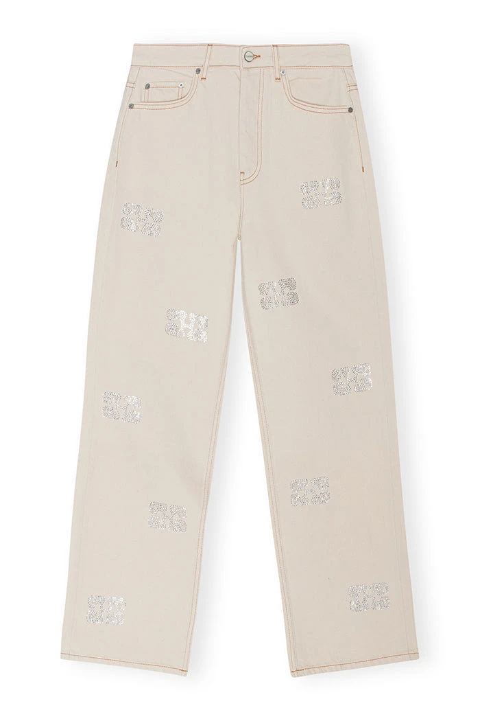 Ganni SPARKLE DENIM IZEY PANT 26, 27 9 Ganni SPARKLE DENIM IZEY PANT 26, 27 - Image 7