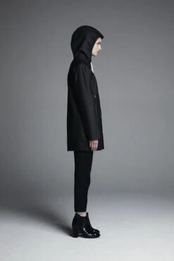 Stutterheim STOCKHOLM JACKET BLACK -Fashion Clothing Store STUTT 11 014