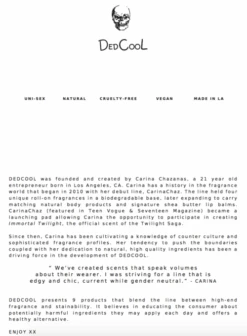 EAU DE PARFUM FRAGRANCE NO 1 10 EAU DE PARFUM FRAGRANCE NO 1 -Fashion Clothing Store Screen Shot 2016 02 12 at 10.43.55 AM 1ff029b7 1431 4d4e 84ba c7cce3d061c4