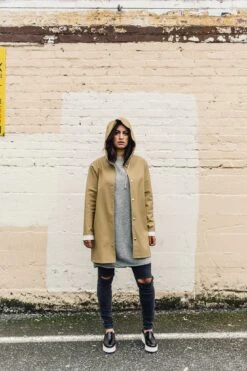 Stutterheim STOCKHOLM RAIN JACKET SAND -Fashion Clothing Store T9A5959 6a96b115 b452 426e 9699 782d0ff10111