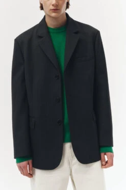 Dunst CLASSIC 3 BUTTON WOOL BLAZER 37 Dunst CLASSIC 3 BUTTON WOOL BLAZER -Fashion Clothing Store UDJA3C106CG CG 08.jpg 1673422703841