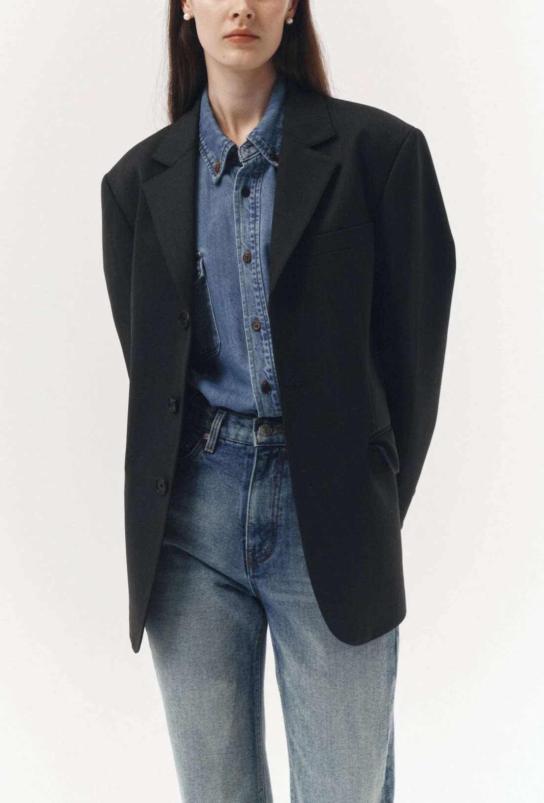 Dunst CLASSIC 3 BUTTON WOOL BLAZER 16 Dunst CLASSIC 3 BUTTON WOOL BLAZER - Image 14