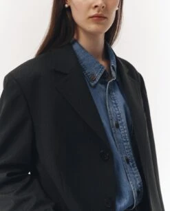 Dunst CLASSIC 3 BUTTON WOOL BLAZER 28 Dunst CLASSIC 3 BUTTON WOOL BLAZER -Fashion Clothing Store UDJA3C106CG CG 11.jpg 1673421166336