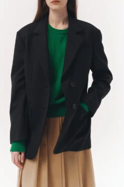 Dunst ESSENTIAL 2 BUTTON WOOL BLAZER