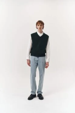 Dunst DIVIDE V-NECK WOOL VEST -Fashion Clothing Store UDSW3C101E2 E2 05.jpg 1673422752377