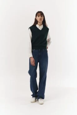 Dunst DIVIDE V-NECK WOOL VEST -Fashion Clothing Store UDSW3C101E2 E2 07.jpg 1673421310998