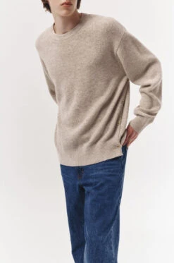 Dunst UNISEX BUTTONED CREWNECK SWEATER -Fashion Clothing Store UDSW3C107I1 I1 05.jpg 1673422755630