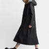 Stutterheim MOSEBACKE RAIN JACKET LONG BLACK