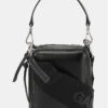 Ganni BANNER CAMERA BAG -Fashion Clothing Store banner multi strap camera bag black leather ganni Pipe and Row seattle