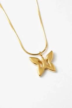 BUTTERFLY CHARM NECKLACE