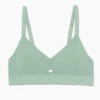 CUT OUT BRALETTE -Fashion Clothing Store cut out bralette mint sage green richer poorer pipe and row