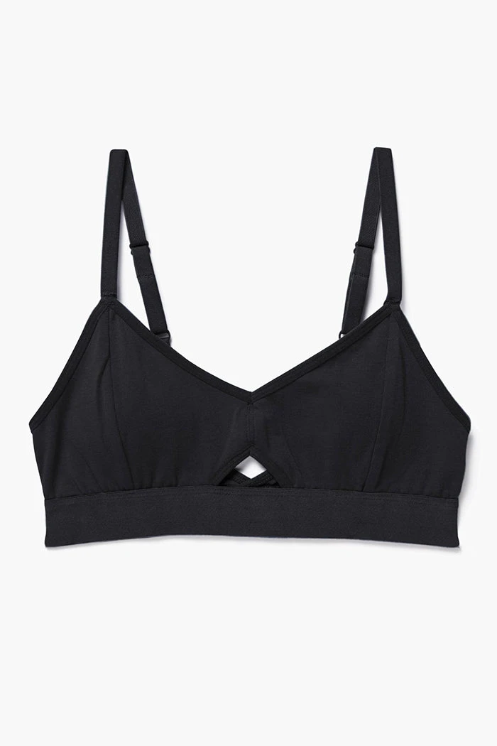 CUT OUT BRALETTE BLACK 4 CUT OUT BRALETTE BLACK - Image 2