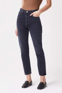 AGOLDE RILEY HI RISE CROP EDIT