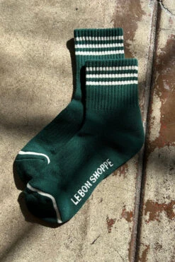 GIRLFRIEND SOCKS HUNTER GREEN
