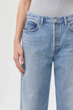 AGOLDE LOW SLUNG BAGGY 30.5" 17 AGOLDE LOW SLUNG BAGGY 30.5" -Fashion Clothing Store low slung baggy void blue 30.5 agolde pipe and row