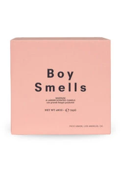 CEDAR STACK MAGNUM CANDLE -Fashion Clothing Store magnum28ozcandlepinkboxboysmells pipeandrow