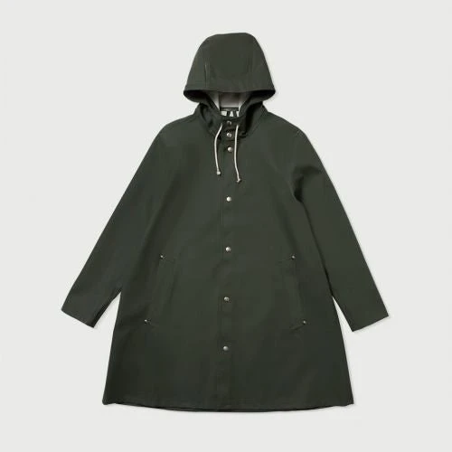 Stutterheim MOSEBACKE RAIN JACKET GREEN 6 Stutterheim MOSEBACKE RAIN JACKET GREEN - Image 4