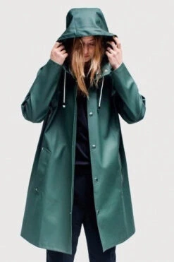 Stutterheim MOSEBACKE RAIN JACKET GREEN 15 Stutterheim MOSEBACKE RAIN JACKET GREEN -Fashion Clothing Store mosebacke green3