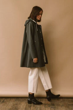 Stutterheim MOSEBACKE RAIN JACKET GREEN