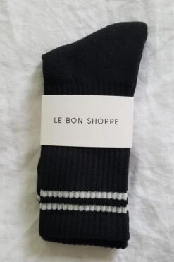 BOYFRIEND SOCKS NOIR