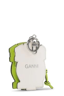 Ganni PEACH ZIPPED COIN PURSE -Fashion Clothing Store peachA4997 135 2