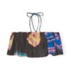 Ganni SHEER VOILE CROPPED STRAP TOP -Fashion Clothing Store sheer cropped voile graphic crop top ganni pipe and row