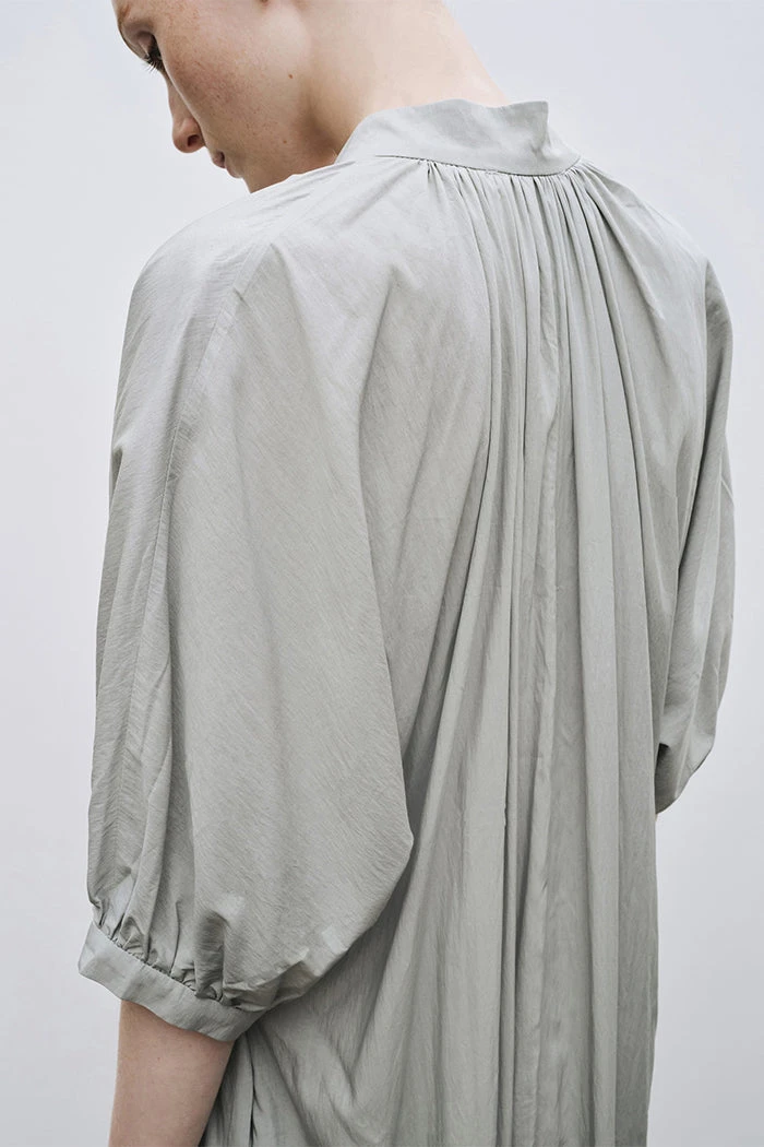 SHIRRED MAXI DRESS 4 SHIRRED MAXI DRESS - Image 2