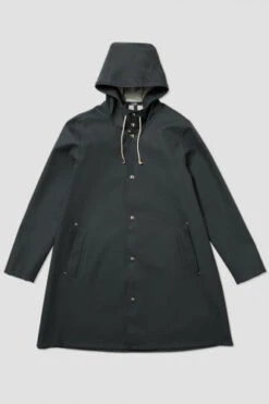 Stutterheim MOSEBACKE RAIN JACKET CHARCOAL 7 Stutterheim MOSEBACKE RAIN JACKET CHARCOAL -Fashion Clothing Store stutterheim mosebacke charcoal 0620