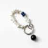 SURF BEADED KEYCHAIN -Fashion Clothing Store surf bead keychain lapis wolf circus pipe and row