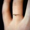 TINY KNOT RING -Fashion Clothing Store tiny closed knot ring gold