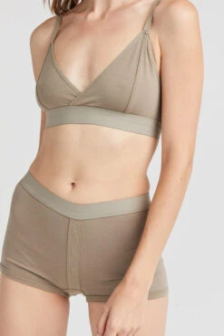 FEMME BOXER WARM GREY