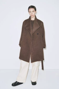WOOL WRAP COAT