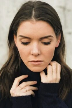 X STACKING RING -Fashion Clothing Store x ring and knot ring hannah naomi pipe and row